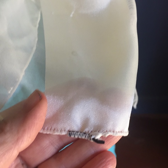 Blue Summer Dress with bow tie - Picture 3 of 5